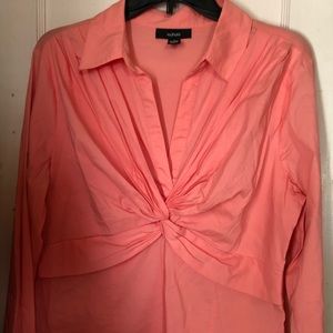 Lovely peach colored blouse, XL